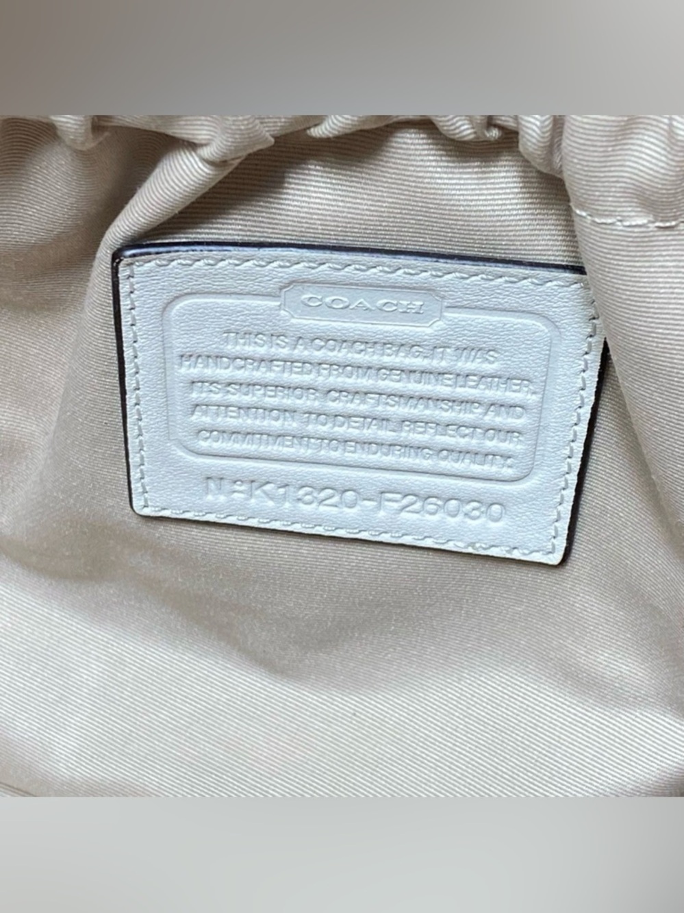 Coach Peyton Signature embossed patent leather diaper tote bag EUC- Project Bag - Picture 11 of 13